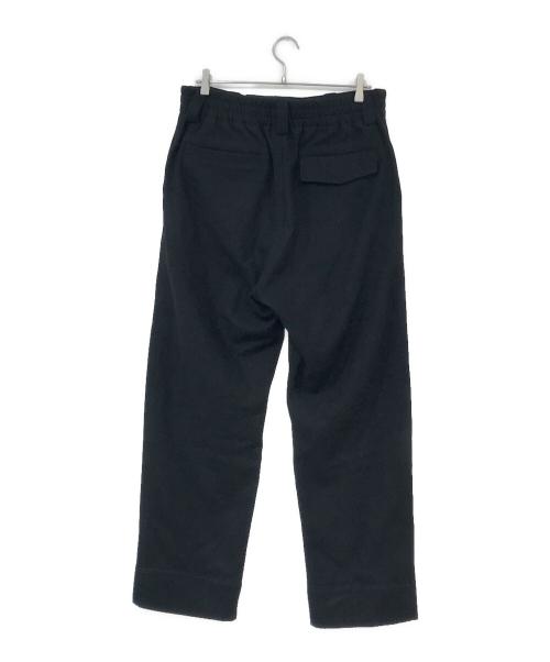 MARGARET HOWELL（マーガレットハウエル）MARGARET HOWELL (マーガレットハウエル) WOOL CASHMERE FLANNEL/ウールカシミアフランネル ブラック サイズ:SIZE Lの古着・服飾アイテム