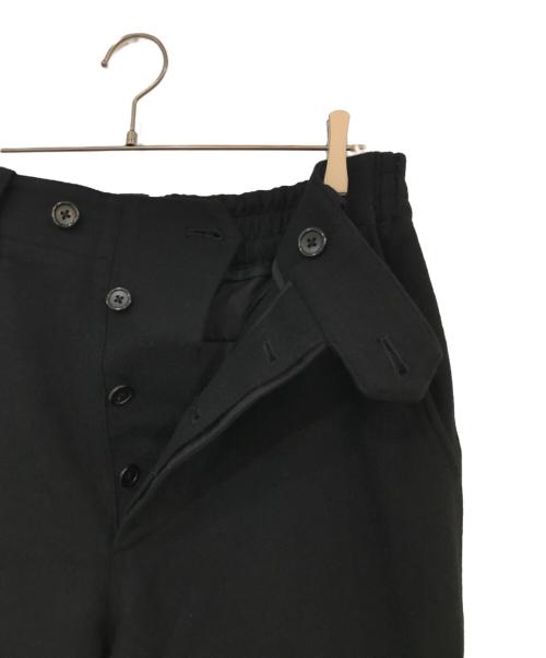 MARGARET HOWELL（マーガレットハウエル）MARGARET HOWELL (マーガレットハウエル) WOOL CASHMERE FLANNEL/ウールカシミアフランネル ブラック サイズ:SIZE Lの古着・服飾アイテム