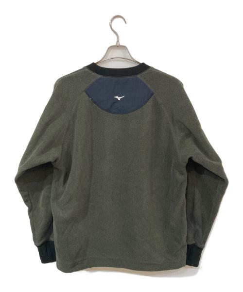 MARGARET HOWELL（マーガレットハウエル）MARGARET HOWELL (マーガレットハウエル) MIZUNO (ミズノ) MICRO FLEECE グリーン サイズ:Lの古着・服飾アイテム