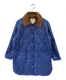 AVN（エーヴィーエヌ）の古着「キルティングコート」｜ネイビー