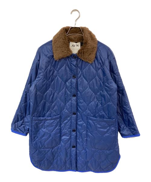 AVN（エーヴィーエヌ）AVN (エーヴィーエヌ) キルティングコート ネイビー サイズ:42の古着・服飾アイテム