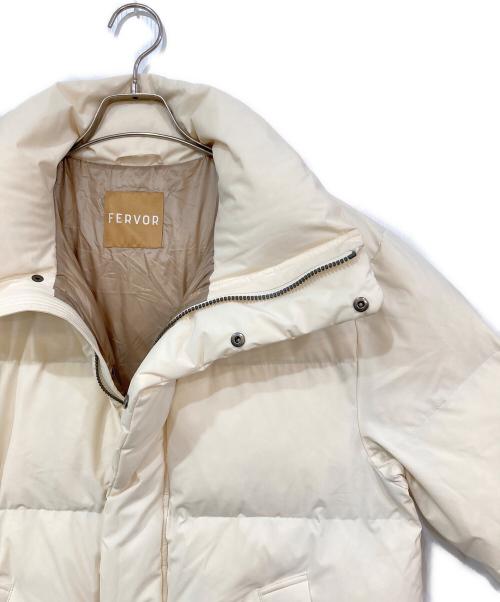 FERVOR（フェーバー）FERVOR (フェーバー) ダウンジャケット アイボリー サイズ:46の古着・服飾アイテム
