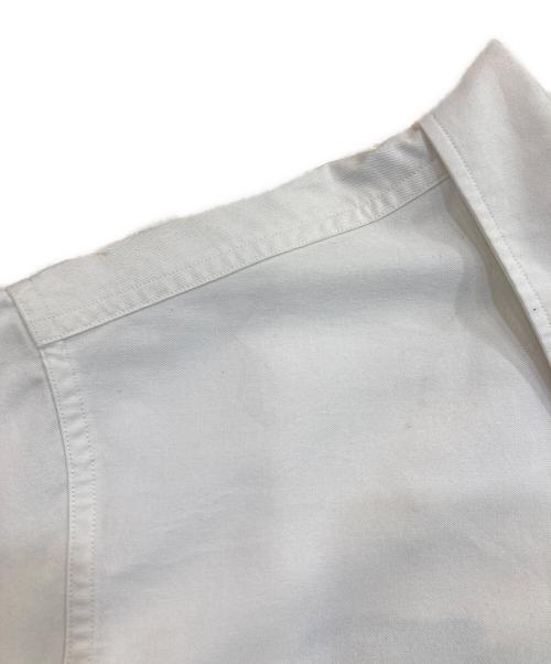 POLO RALPH LAUREN（ポロ・ラルフローレン）POLO RALPH LAUREN (ポロ・ラルフローレン) バックプリントワークシャツ アイボリー サイズ:Mの古着・服飾アイテム