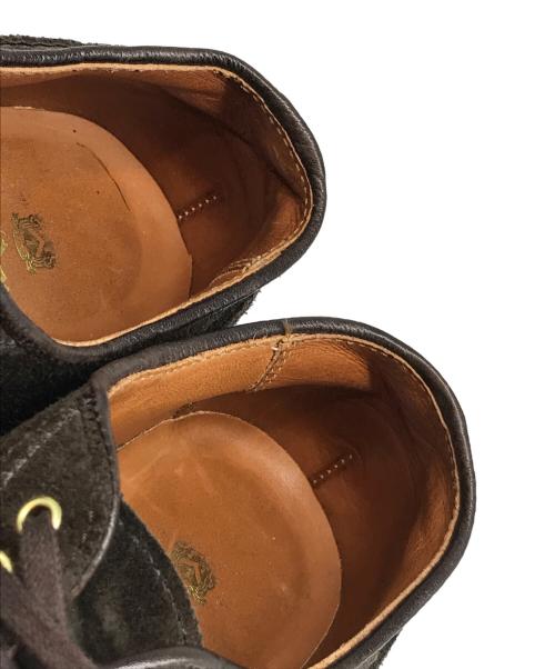Alden（オールデン）ALDEN (オールデン) バンラスト ローデンスエード レンジャーモック ブラウン サイズ:7の古着・服飾アイテム