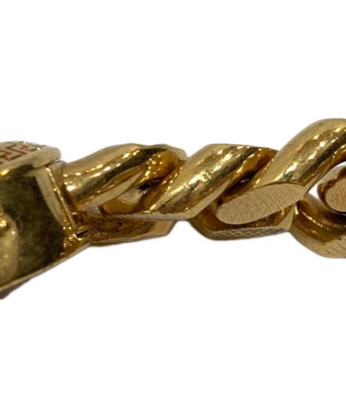 VERSACE（ヴェルサーチェ）VERSACE (ヴェルサーチェ) メドゥーサ チェーンブレスレット ゴールドの古着・服飾アイテム