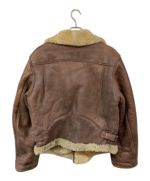 EMPORIO ARMANI（エンポリオアルマーニ）EMPORIO ARMANI (エンポリオアルマーニ) ムートンジャケット ブラウン サイズ:不明の古着・服飾アイテム