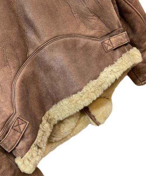 EMPORIO ARMANI（エンポリオアルマーニ）EMPORIO ARMANI (エンポリオアルマーニ) ムートンジャケット ブラウン サイズ:不明の古着・服飾アイテム