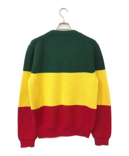 LOUIS VUITTON（ルイ ヴィトン）LOUIS VUITTON (ルイ ヴィトン) ラスターカラーブロックニット マルチカラー サイズ:Mの古着・服飾アイテム