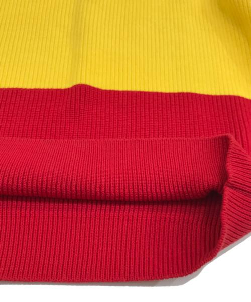 LOUIS VUITTON（ルイ ヴィトン）LOUIS VUITTON (ルイ ヴィトン) ラスターカラーブロックニット マルチカラー サイズ:Mの古着・服飾アイテム