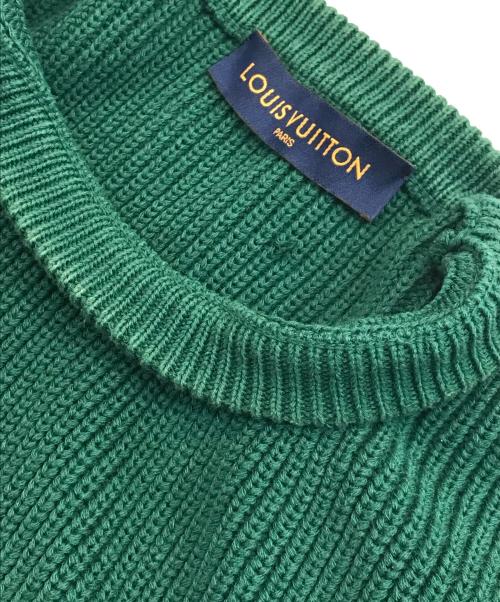 LOUIS VUITTON（ルイ ヴィトン）LOUIS VUITTON (ルイ ヴィトン) ラスターカラーブロックニット マルチカラー サイズ:Mの古着・服飾アイテム