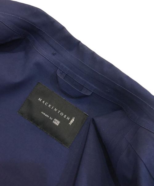 MACKINTOSH（マッキントッシュ）MACKINTOSH (マッキントッシュ) 99%is (ナインティナインパーセントイズ) スタッズステンカラーコート ネイビー サイズ:38の古着・服飾アイテム