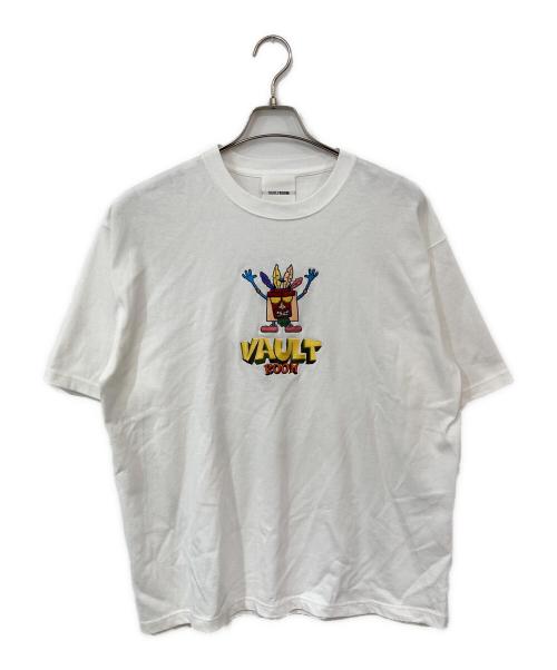 VAULTROOM（ボルトルーム）VAULTROOM (ボルトルーム) CRASH BANDICOOT AKUAKU TEE ホワイト サイズ:Lの古着・服飾アイテム