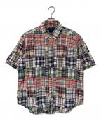 POLO RALPH LAURENポロ・ラルフローレン）の古着「90s Blake Patchwork S/S Shirts」｜マルチカラー