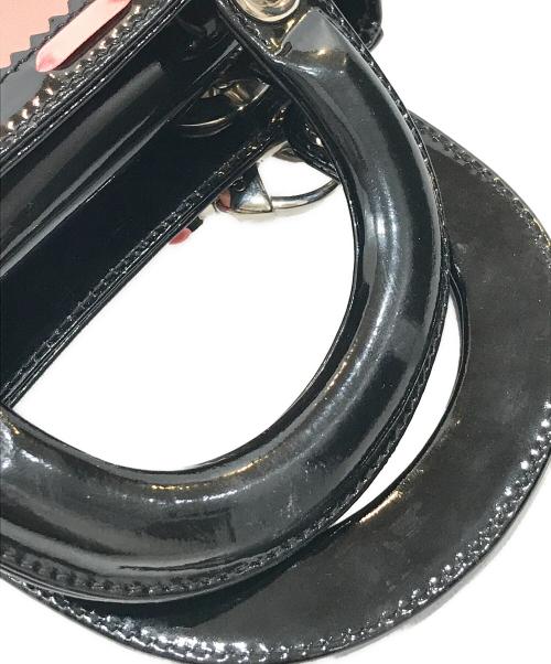 Christian Dior（クリスチャン ディオール）Christian Dior (クリスチャン ディオール) ハート柄2WAYバッグ ピンクの古着・服飾アイテム