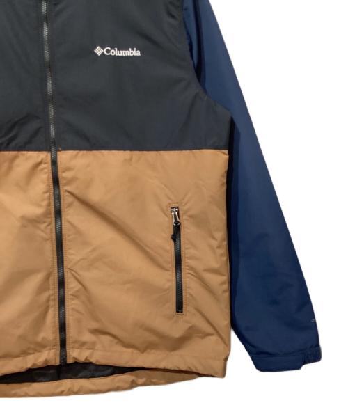 Columbia（コロンビア）Columbia (コロンビア) Lake Powell II Jacket ベージュ×ネイビー サイズ:Lの古着・服飾アイテム