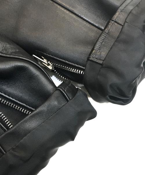 Schott（ショット）Schott (ショット) ライナー付きレザージャケット ブラック サイズ:42の古着・服飾アイテム