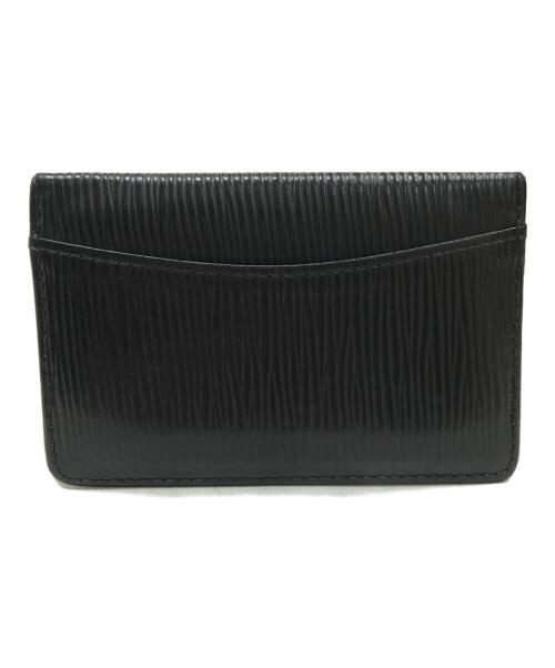 LOUIS VUITTON（ルイ ヴィトン）LOUIS VUITTON (ルイ ヴィトン) カードケース ブラックの古着・服飾アイテム