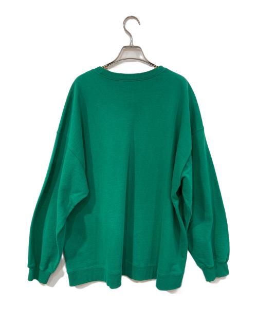 Spick and Span（スピック＆スパン）Spick and Span (スピックアンドスパン) カレッジスウェット グリーン サイズ:Fの古着・服飾アイテム