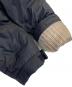 中古・古着 BURBERRY BLACK LABEL (バーバリーブラックレーベル) フォックスファーフーデッドダウンジャケット ブラック サイズ:SIZE M：22000円