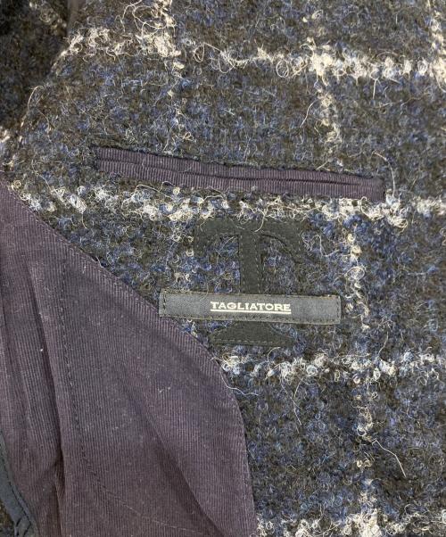 TAGLIATORE（タリアトーレ）TAGLIATORE (タリアトーレ) 2Bテーラードジャケット ネイビー サイズ:SIZE 46の古着・服飾アイテム