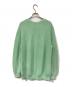 BATONER (バトナ―) COTTON SIGNATURE CREW NECK グリーン サイズ:3：6000円