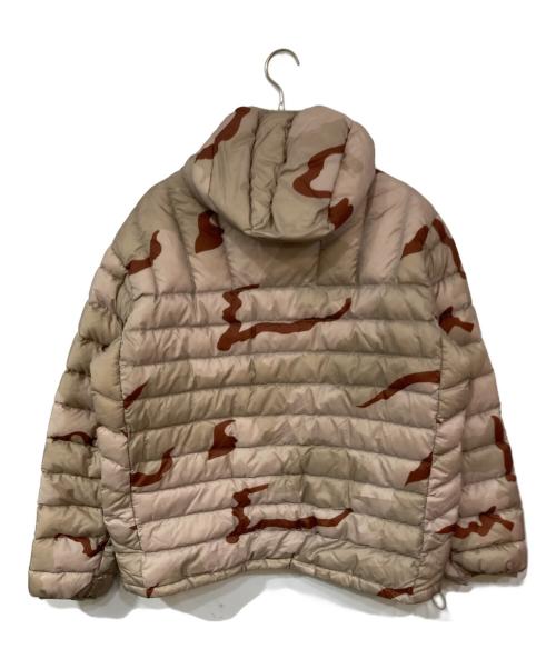 SUPREME（シュプリーム）SUPREME (シュプリーム) Micro Down Half Zip Hooded Pullover/マイクロダウンハーフジップフーデッドプルオーバー ベージュ サイズ:SIZE Mの古着・服飾アイテム