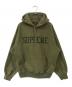 Supreme（シュプリーム）の古着「Varsity hooded Sweatshirt」｜オリーブ