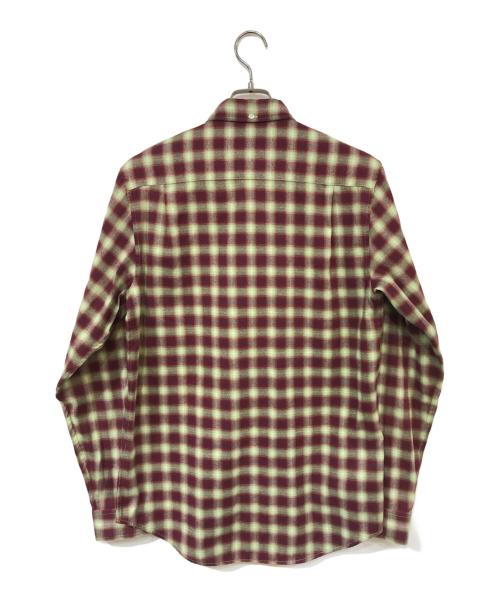 SUPREME（シュプリーム）Supreme (シュプリーム) Mini Shadow Plaid Shirt ボルドー サイズ:Mの古着・服飾アイテム