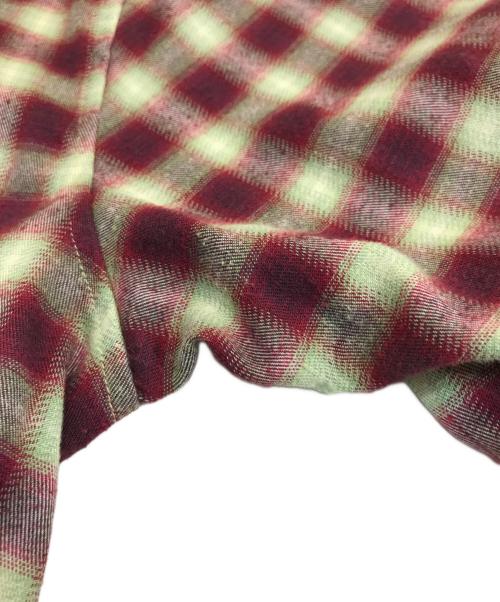 SUPREME（シュプリーム）Supreme (シュプリーム) Mini Shadow Plaid Shirt ボルドー サイズ:Mの古着・服飾アイテム