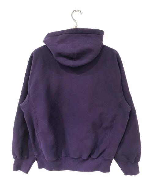 SUPREME（シュプリーム）SUPREME (シュプリーム) Varsity Hooded Sweatshirt パープル サイズ:Sの古着・服飾アイテム