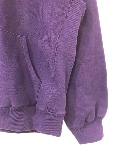 SUPREME（シュプリーム）SUPREME (シュプリーム) Varsity Hooded Sweatshirt パープル サイズ:Sの古着・服飾アイテム