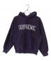 SUPREME（シュプリーム）の古着「Varsity Hooded Sweatshirt」｜パープル