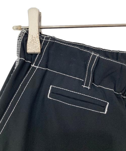 EVISEN（エビセン）EVISEN (エビセン) ステッチイージーパンツ ブラック サイズ:Mの古着・服飾アイテム