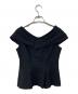 Her lip to (ハーリップトゥ) Shawl Peplum Top ブラック サイズ:M：5000円