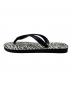 Saint Laurent Paris (サンローランパリ) HAVAIANAS (ハワイアナス) ゼブラ柄サンダル ブラック サイズ:37/38：9000円
