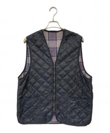 Barbour（バブアー）の古着「キルティングベスト」｜ブラック