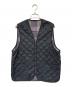 Barbour（バブアー）の古着「キルティングベスト」｜ブラック
