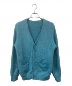 uniform experimentユニフォームエクスペリメント）の古着「シャギーカーディガン」｜スカイブルー