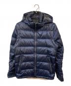 BLACK LABEL CRESTBRIDGEブラックレーベル クレストブリッジ）の古着「ダウンジャケット」｜ネイビー