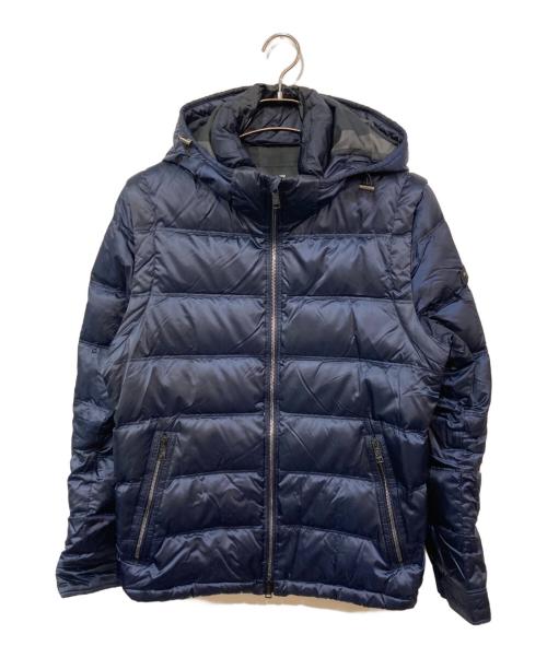 BLACK LABEL CRESTBRIDGE（ブラックレーベル クレストブリッジ）BLACK LABEL CRESTBRIDGE (ブラックレーベル クレストブリッジ) ダウンジャケット ネイビー サイズ:SIZE Lの古着・服飾アイテム