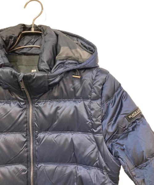BLACK LABEL CRESTBRIDGE（ブラックレーベル クレストブリッジ）BLACK LABEL CRESTBRIDGE (ブラックレーベル クレストブリッジ) ダウンジャケット ネイビー サイズ:SIZE Lの古着・服飾アイテム