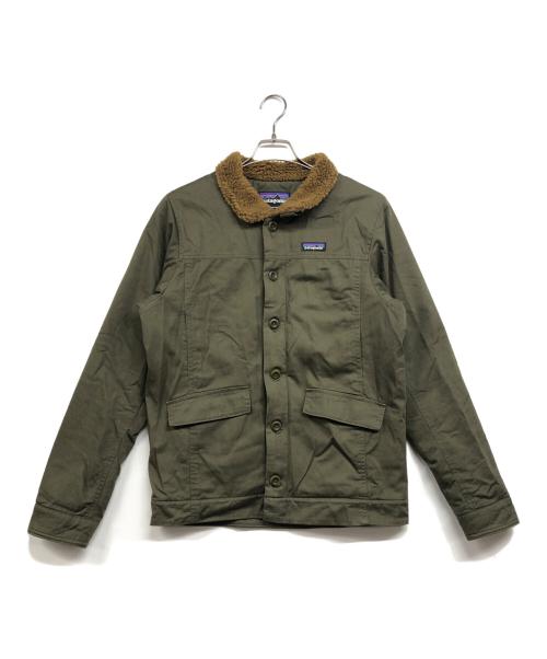Patagonia（パタゴニア）Patagonia (パタゴニア) MAPLE GROVE DECK JACKET オリーブ サイズ:Sの古着・服飾アイテム