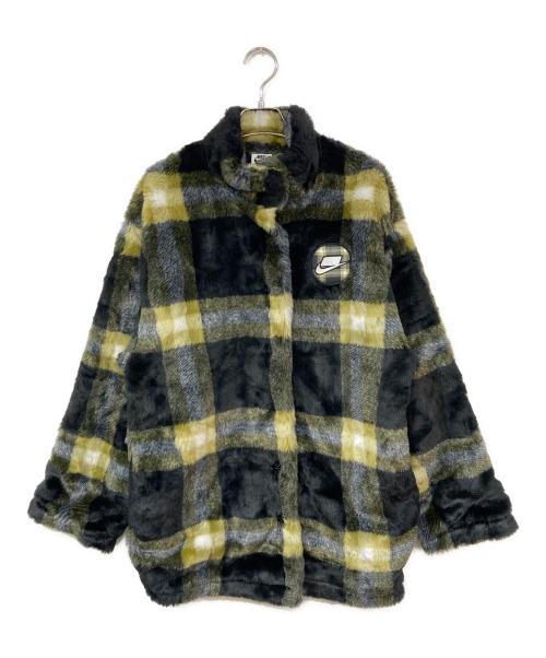 NIKE（ナイキ）NIKE (ナイキ) AS W NSW FX FUR AOP JKT NSW オリーブ サイズ:Mの古着・服飾アイテム