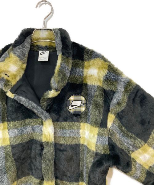 NIKE（ナイキ）NIKE (ナイキ) AS W NSW FX FUR AOP JKT NSW オリーブ サイズ:Mの古着・服飾アイテム