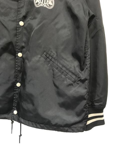 Hysteric Glamour（ヒステリックグラマー）Hysteric Glamour (ヒステリックグラマー) LEVITATED GIRL リブショールカラーコーチジャケット ブラック サイズ:Mの古着・服飾アイテム