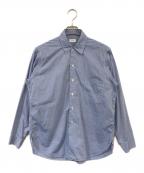 CIOTAシオタ）の古着「スビンコットン タイプライター レギュラーカラーシャツ」｜ブルー