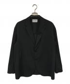 ATTACHMENTアタッチメント）の古着「DROP SHOULDER 2B JKT/ドロップショルダージャケット」｜ブラック