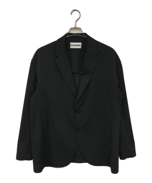 ATTACHMENT（アタッチメント）ATTACHMENT (アタッチメント) DROP SHOULDER 2B JKT/ドロップショルダージャケット ブラック サイズ:SIZE 1の古着・服飾アイテム