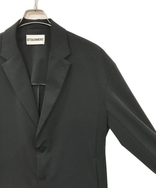 ATTACHMENT（アタッチメント）ATTACHMENT (アタッチメント) DROP SHOULDER 2B JKT/ドロップショルダージャケット ブラック サイズ:SIZE 1の古着・服飾アイテム