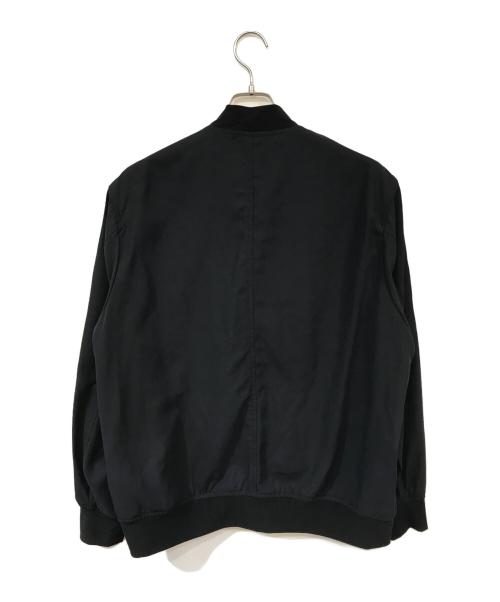 ATTACHMENT（アタッチメント）ATTACHMENT (アタッチメント) HIGH TWIST NY TWILL MA-1/ハイツウィストエヌワイツイルMA-1 ブラック サイズ:SIZE 1の古着・服飾アイテム